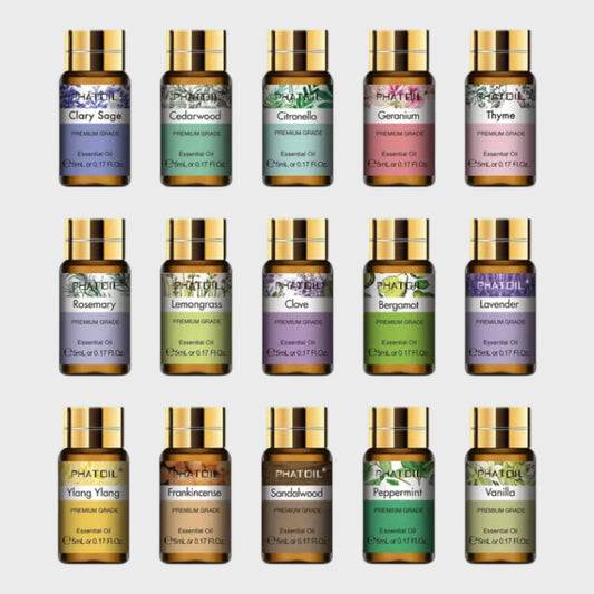 Phatoil Diary of Essential Oils - Set of 15