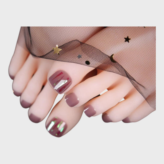 500Pcs French False Toe Nail Tips