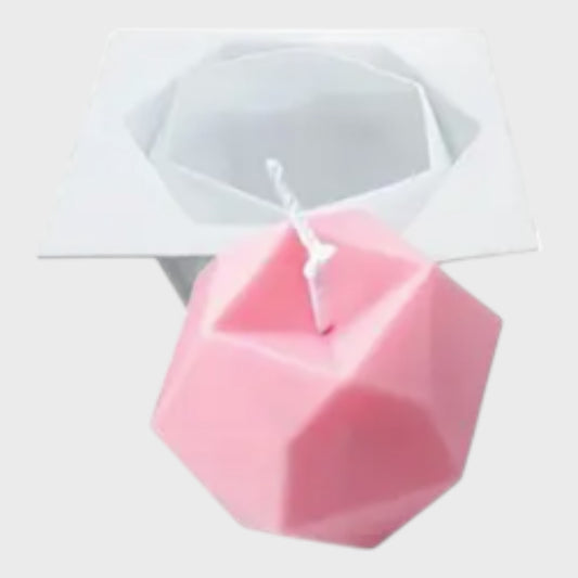 4pc Silicone Candle Moulds