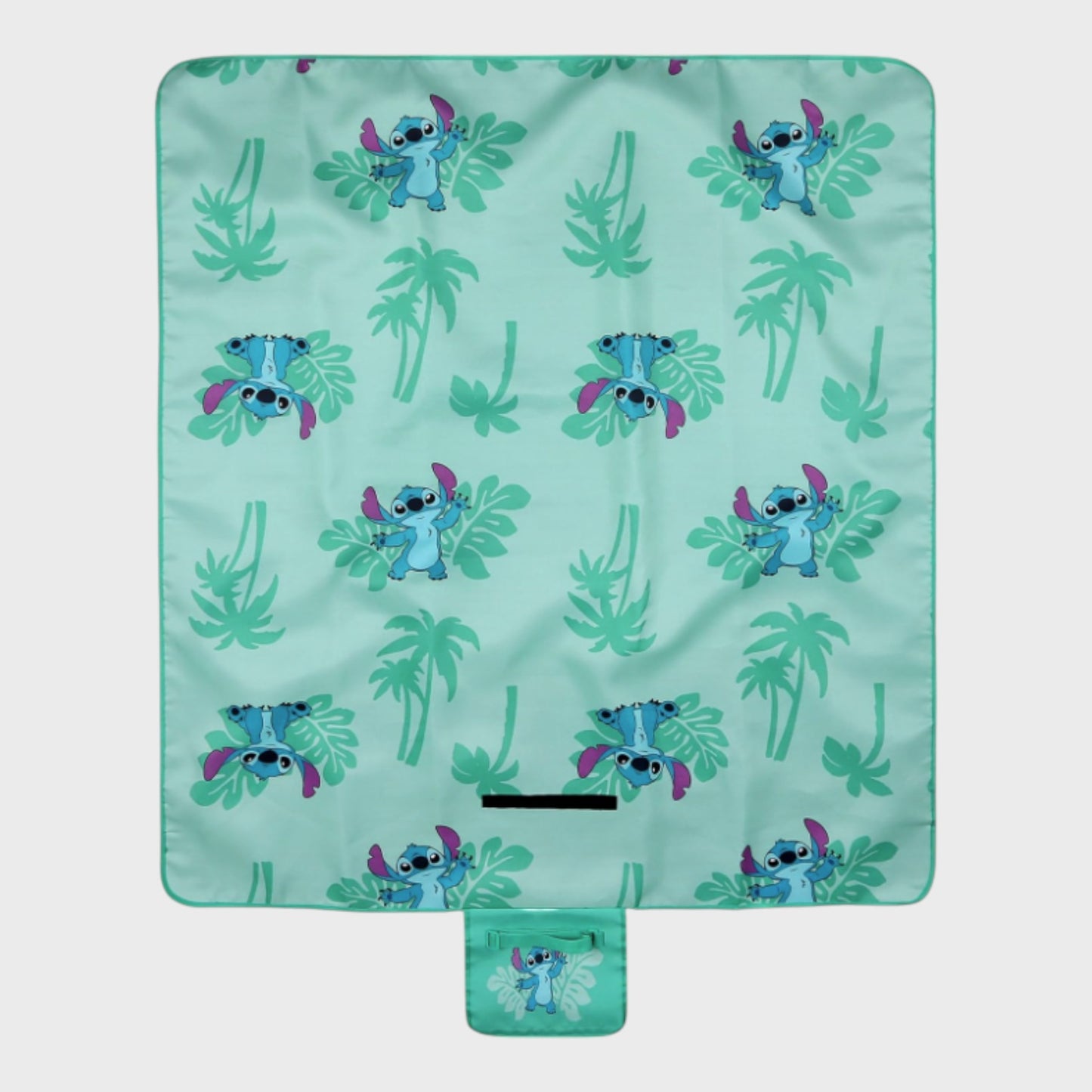 Green Stitch Picnic Blanket