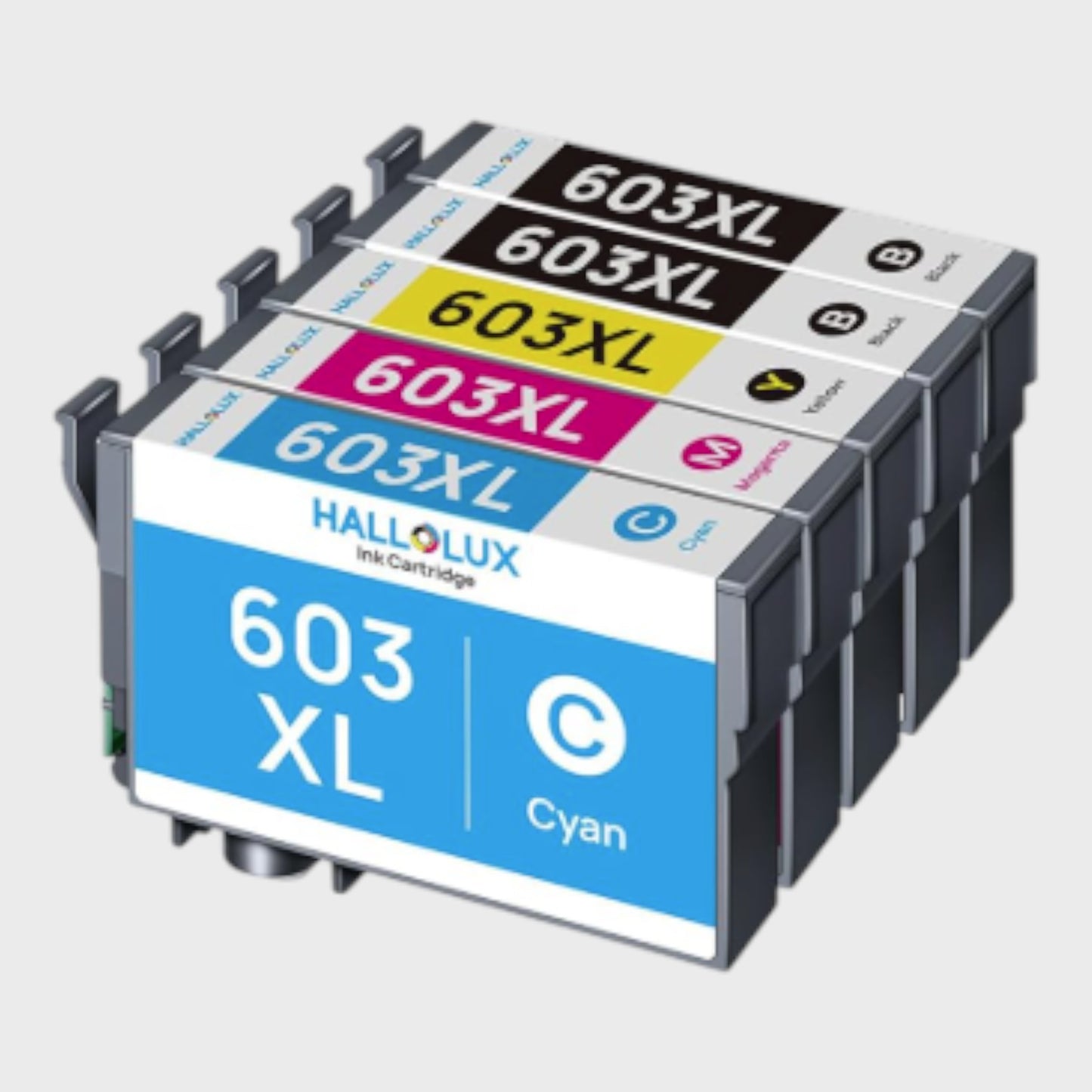 Hallolux 603XL Ink Cartridges - 5 Pack