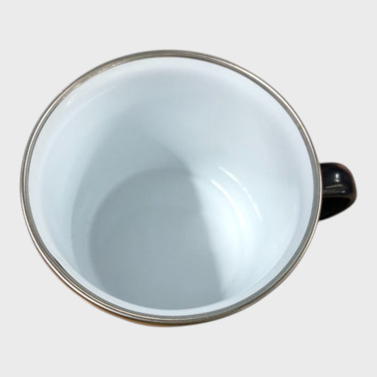 Navy ANIMAL Enamel Mug