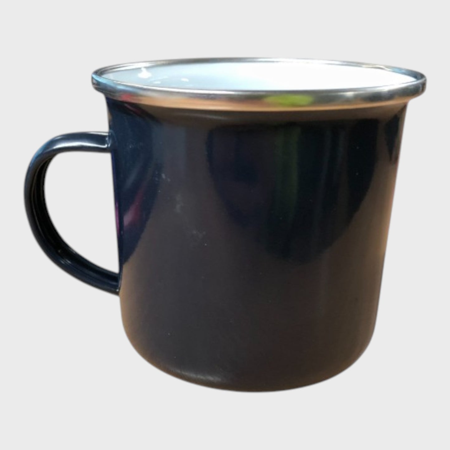 Navy ANIMAL Enamel Mug