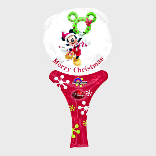 Mickey Mouse Inflate - A - Fun Pack of 5 Christmas Balloons