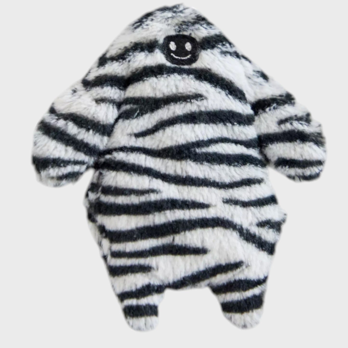Zebra Betty Furry Handwarmer