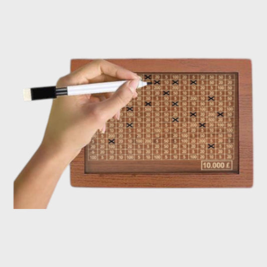 Wooden Money Target Saving Box