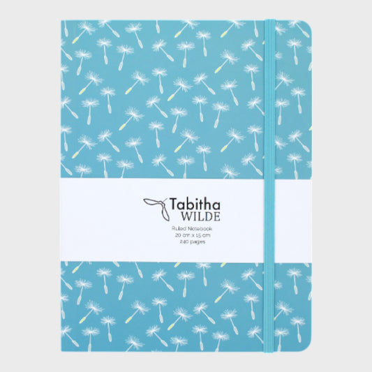 Tabitha Wilde Ruled Notebook - 20cm x 15cm - 240 Pages
