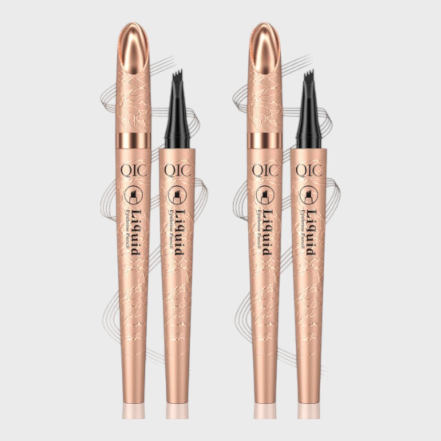 Liquid Eyebrow Pencil - Two Pack - Light & Dark Coffee