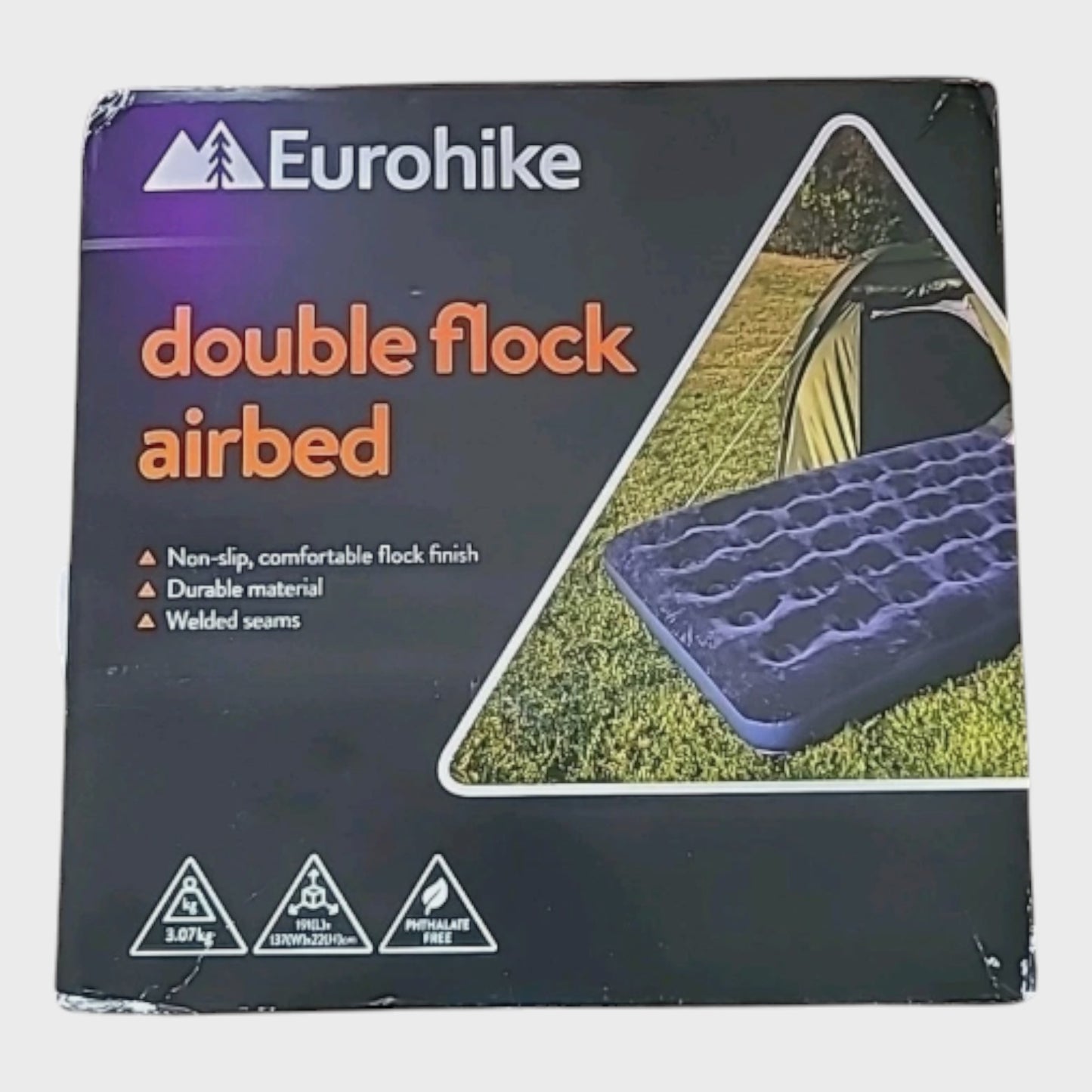 Eurohike Flocked Double Airbed