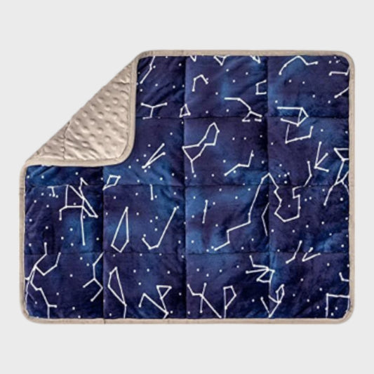 Blue Constellation Sky Weighted Blanket - 3.2Kg - 100cm x 150cm