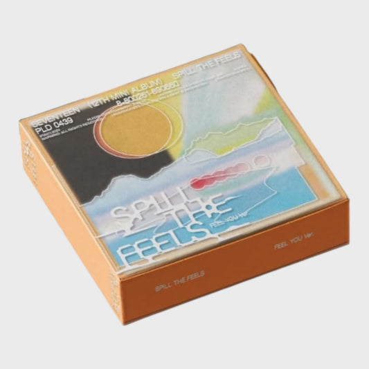 SEVENTEEN 12th Mini Album CD - Spill The Feels - Feel You Version