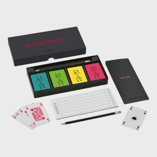 Racing Demon Card Game - For Four Players
