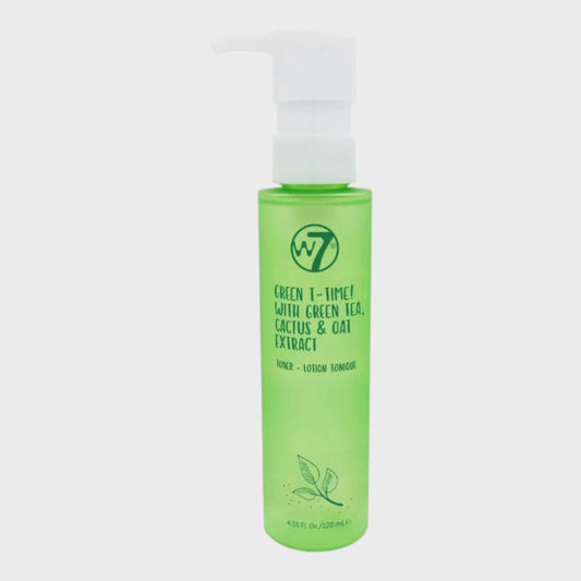 W7 Green Tea & Cactus Toner - 120ml