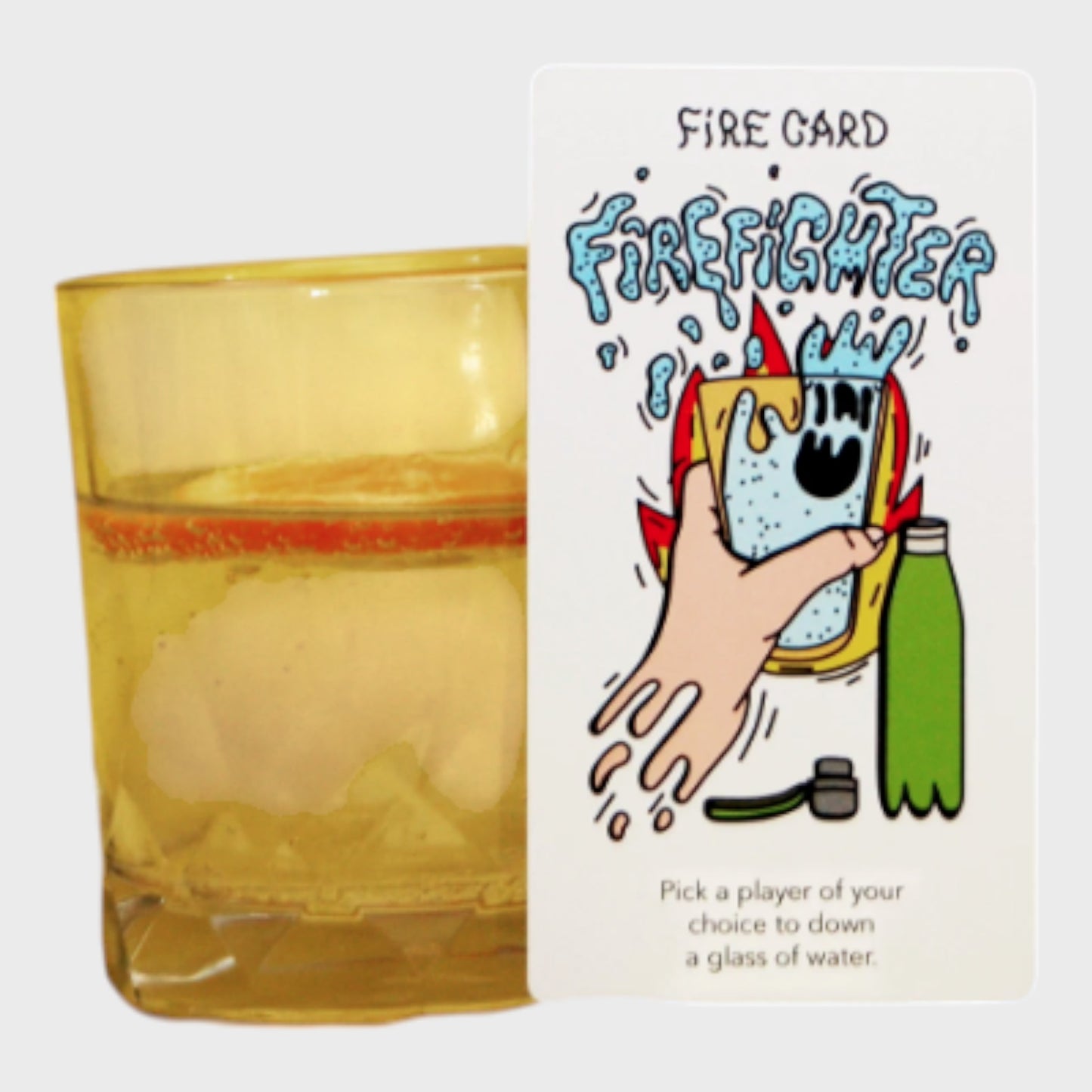 Ring of Fire Tabletop Drinking Game - with Cup