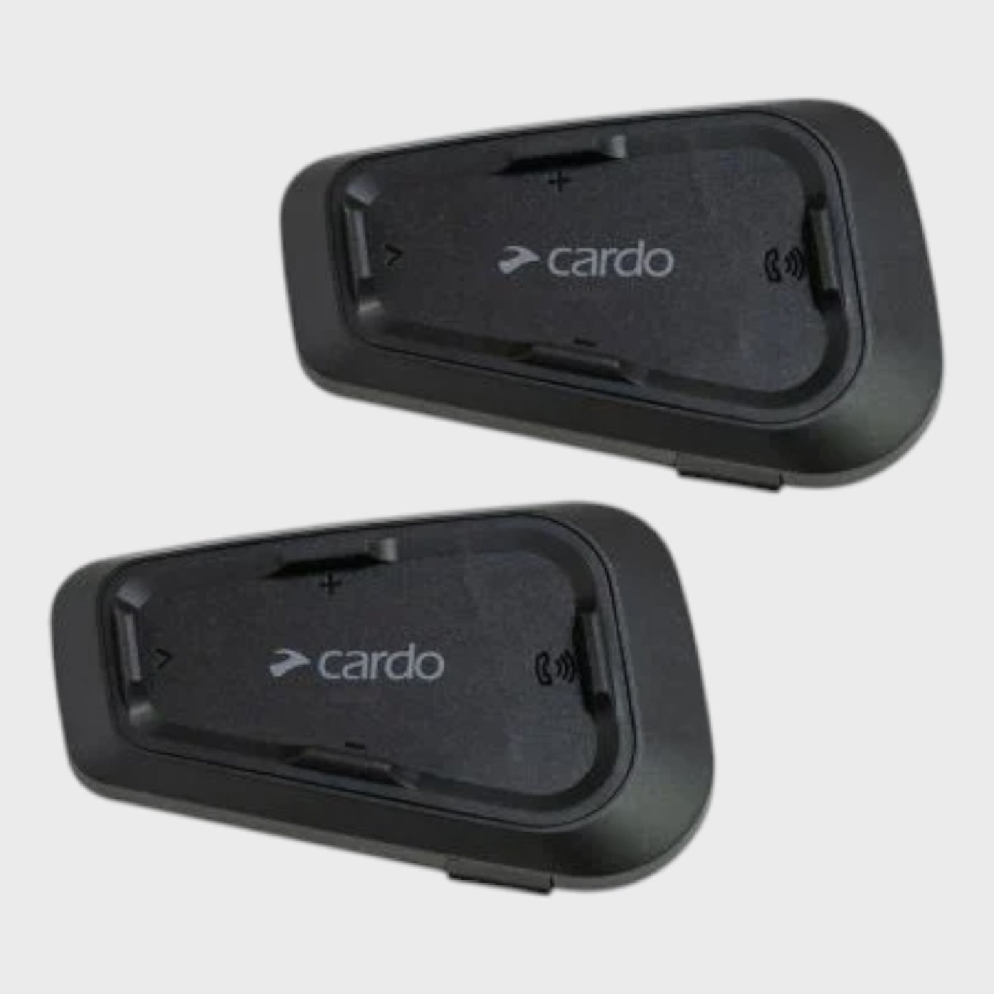 Cardo Spirit HD Duo Motorcycle Bluetooth Communication Headset - Dual Pack