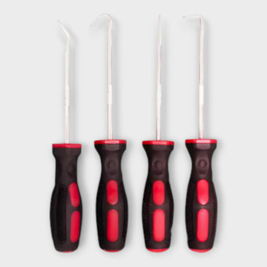 4 Piece Mini Pick Hook Set Ideal for O-ring Gaskets Springs