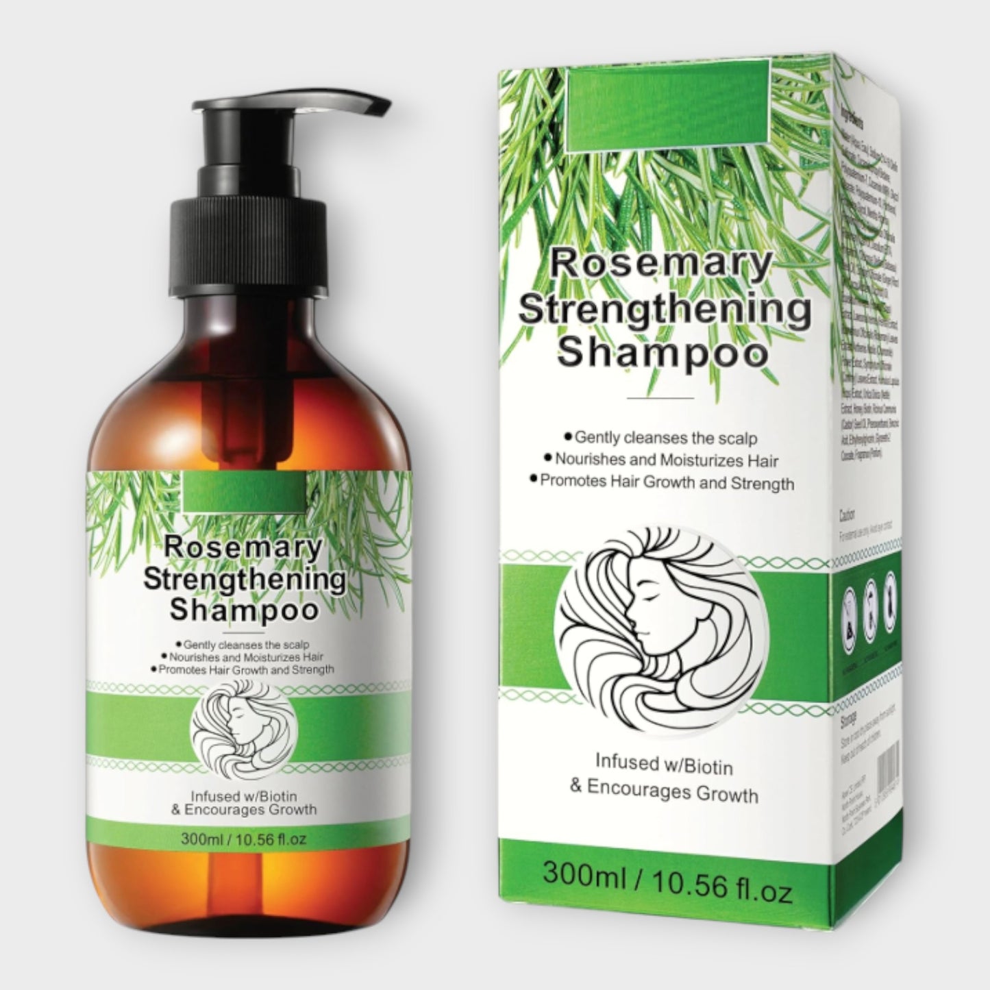 Rosemary Strengthening Shampoo with Biotin 300ml