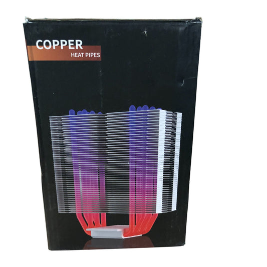 upHere S5 S6 CPU Cooler with Copper Heat Pipes 600 to 1800 RPM 120mm Fan