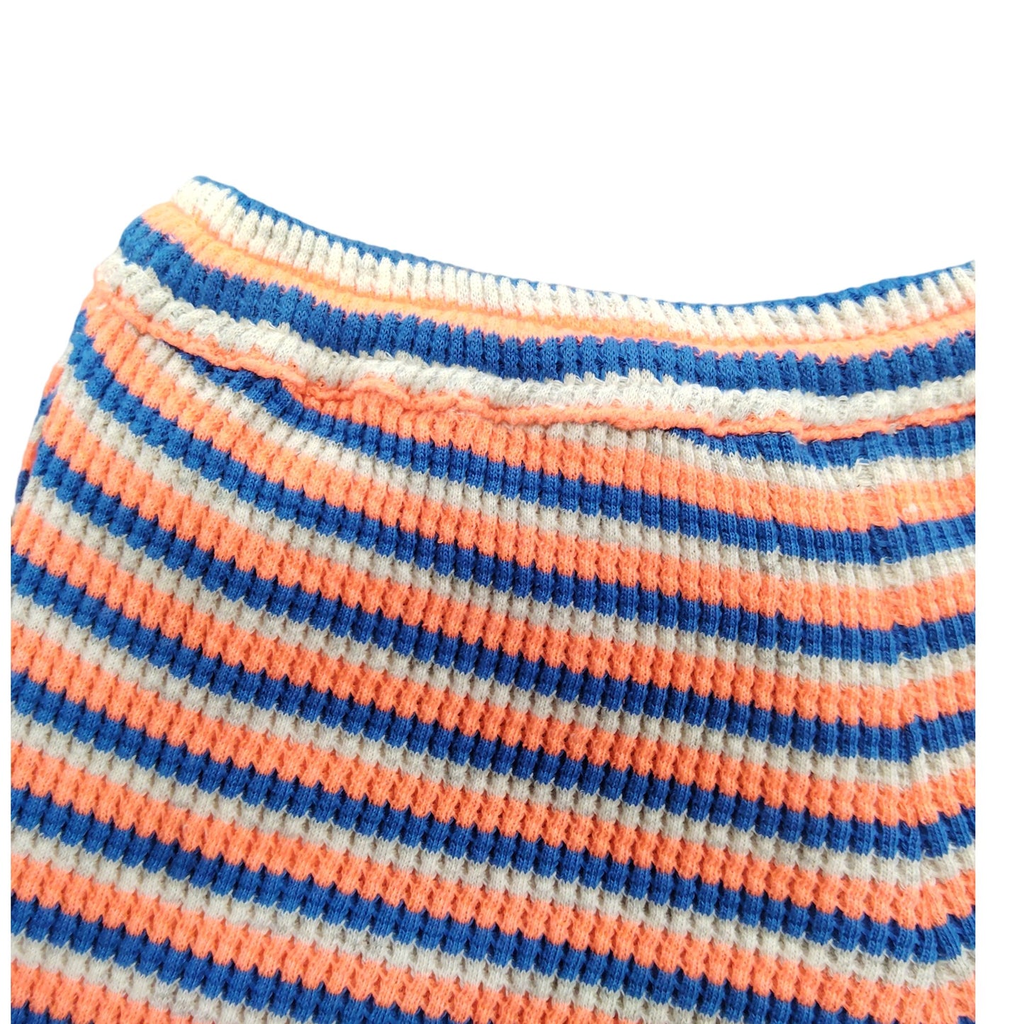 River Island Girls Striped Shorts UK 7-8 Years Vibrant Casual Summer Style