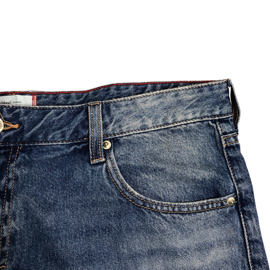 River Island Denim Specialist Women's Shorts UK18 Summer Light Wash Denim