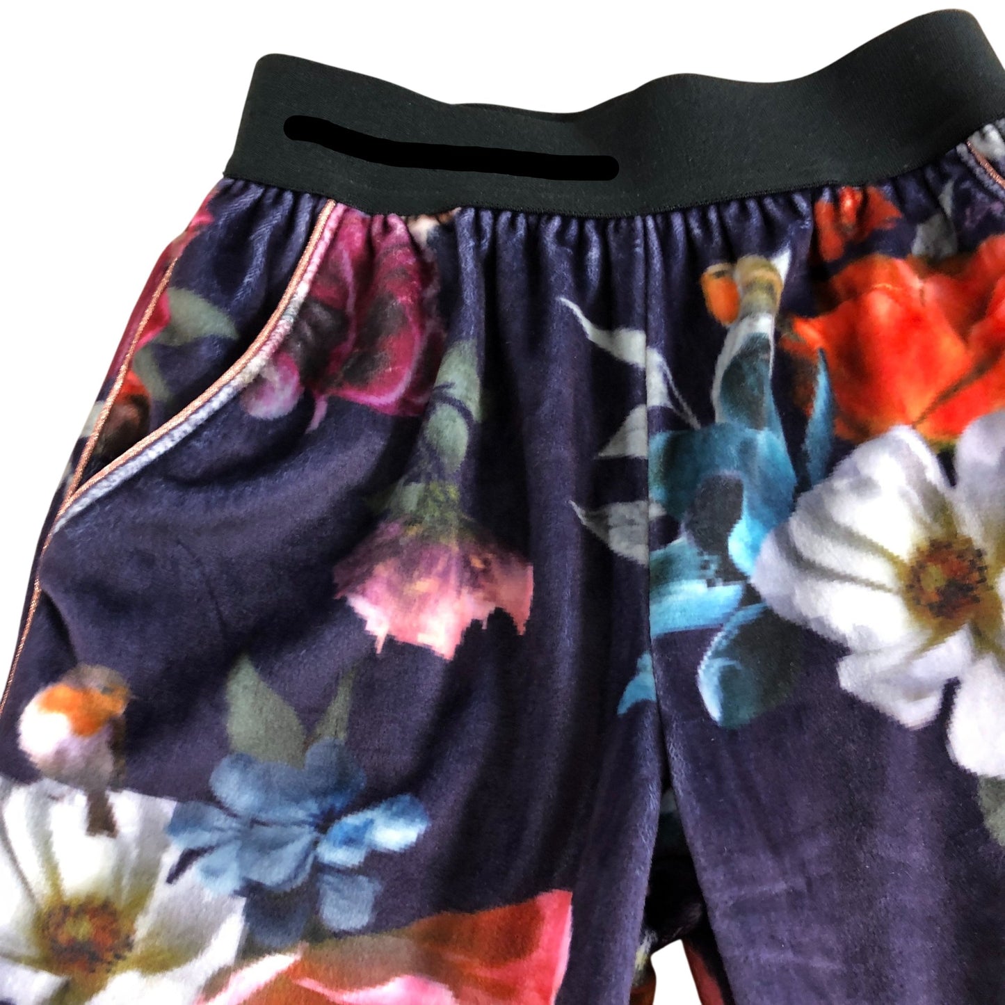 Girls Pyjama Pants 5-6 Years Floral Design Comfortable Sleepwear