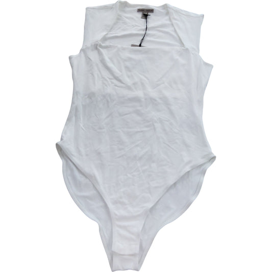 River Island Women's White Sleeveless Bodysuit Size Small New with Tags