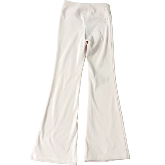 Girls YPB Rib Mini Flare Leggings 7-8 Years Pink Ribbed Butterfly Detail
