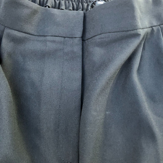 River Island Black Wide Leg Trousers Women's Loose Fit 100% Polyester
