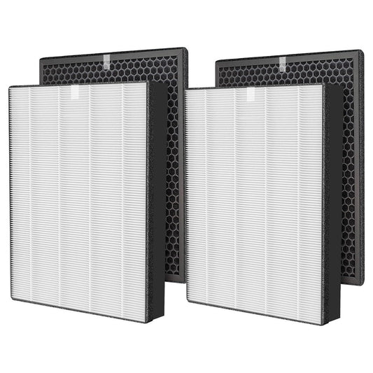 PINREK 2 Pack Activated Carbon Filter Compatible With Philips Air Purifier