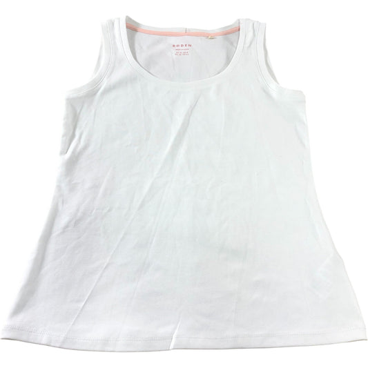 Boden White Tank Top UK12