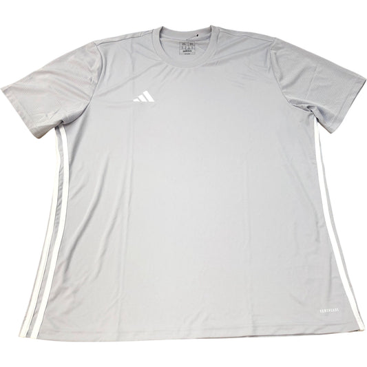 Adidas Aeroready T-Shirt Grey Sports Activewear Size 2XL