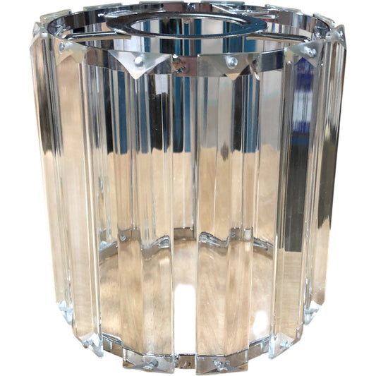 Crystal Glass Pendant Light Shade Maximum 42W Eco Halogen Lighting 4" x 5"