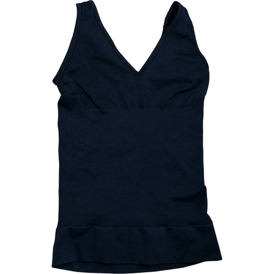 Spanx Activewear Top Size M Women's Black Nylon Blend Tank Top