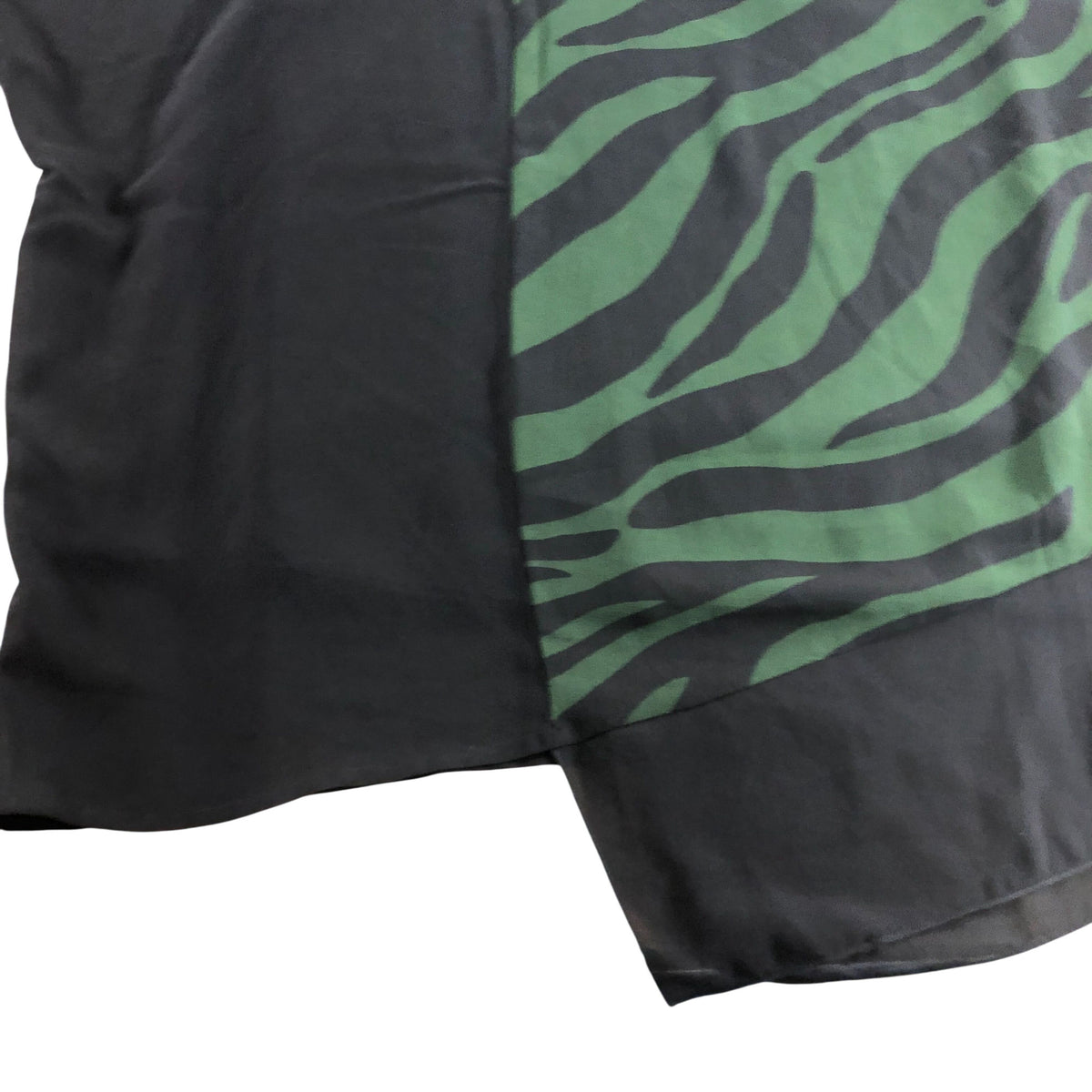 SALOOS Size 20 Women's Khaki Tiger Print T-Shirt Black