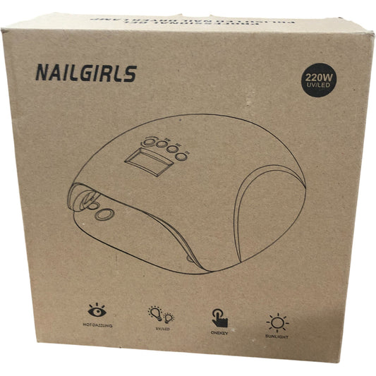 Nailgirls Professional Gel Polish LED Nail Dryer Lamp 220W UV Light Cure