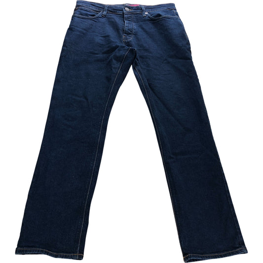 French Connection Slim Fit Jeans W32 L32 Men's Dark Blue Stretch Denim