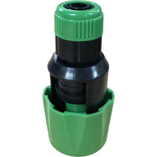 ECYC Garden Hose Snap Connector Adapter Tool Green Plastic Water Fitting