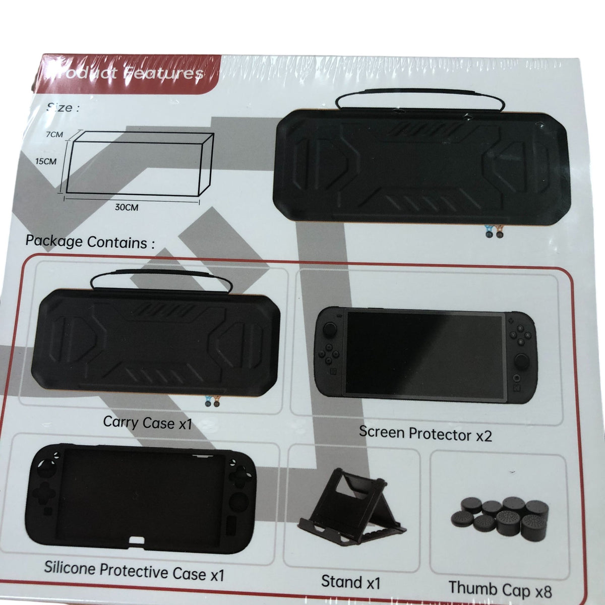 Hosanwell Carry Case For Nintendo Switch 2 Hardshell Protect Travel Bag
