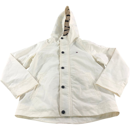Tommy Hilfiger Boys White Lightweight Parka - Age 8