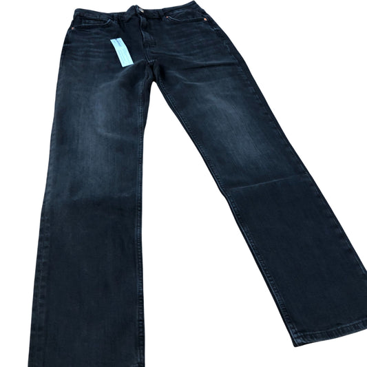 River Island Slim Jeans Black Casual Stretch Denim Trousers UK12