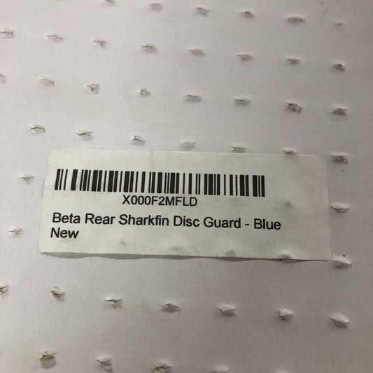 Bullet Proof Designs Beta Rear Sharkfin Disc Guard SKU Bet-Rd-08 Blue 2008-2015