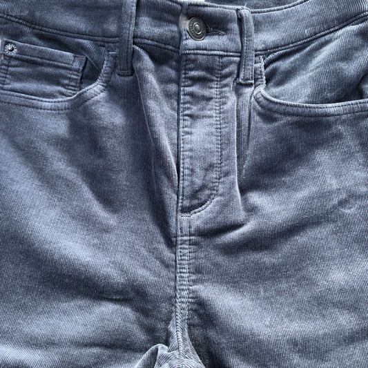 Slim Fit Trousers Cotton 2 Elastane Casual Bottoms Size 6