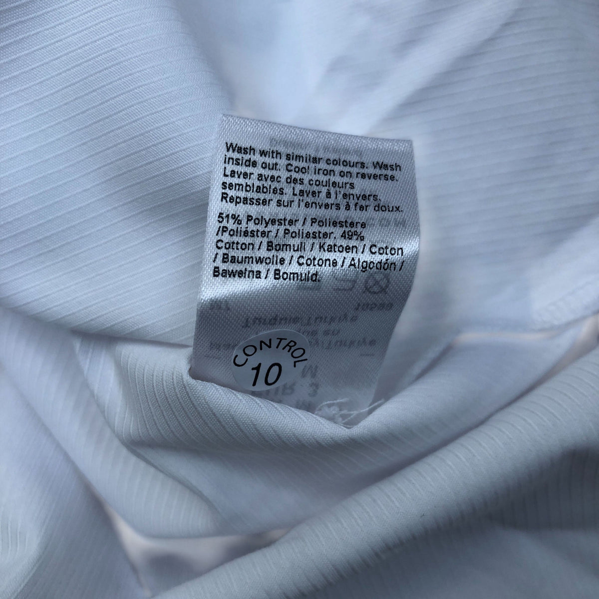 River Island Formal Shirt White With Contrast Trim