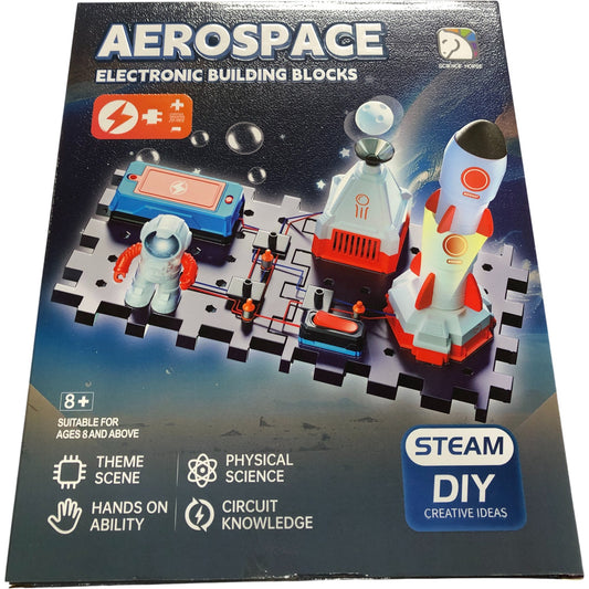 Aerospace Electronic Building Blocks STEAM DIY Creative Ideas Educational Toys