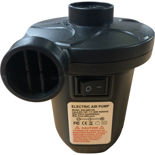 Electric Air Pump ADL801216 50W Power Efficient Inflatable Item Pump
