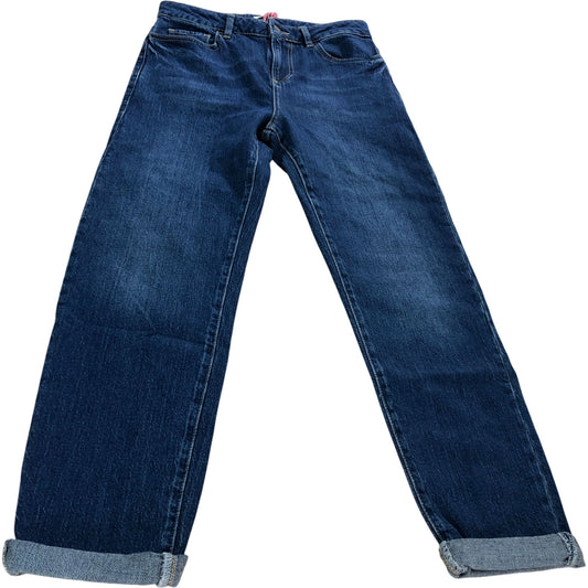 Relaxed Slim Jeans UK8R Women's Mid Denim Comfort Fit Casual