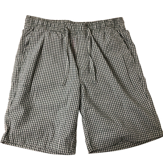 Jack & Jones Green Check Gingham Shorts Casual Summer Size S