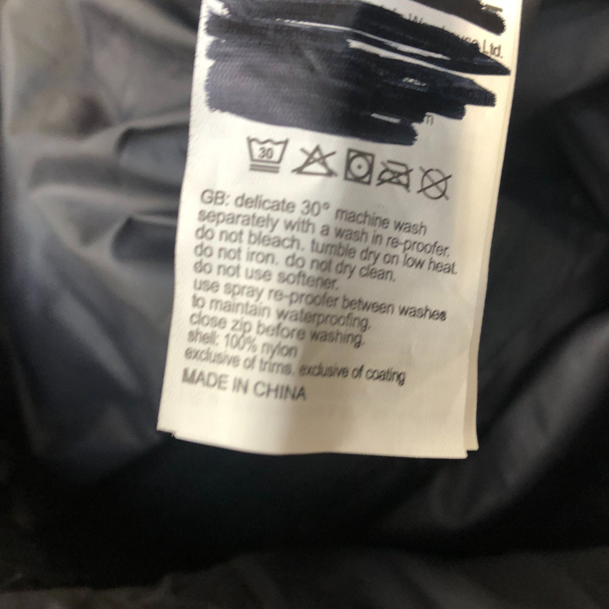 Mountain Warehouse Men's Lightweight Waterproof Windbreaker Jacket Black XXXL