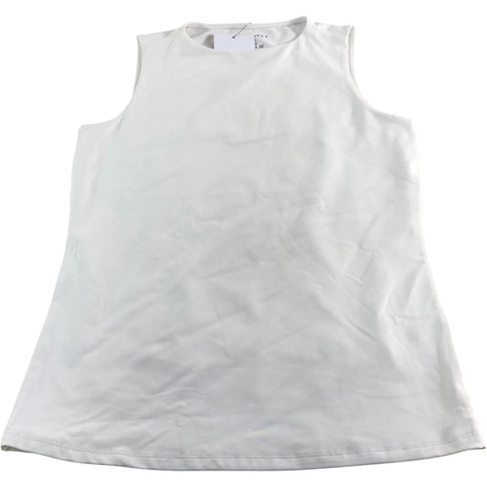 Branded White Layering Vest - Size 8