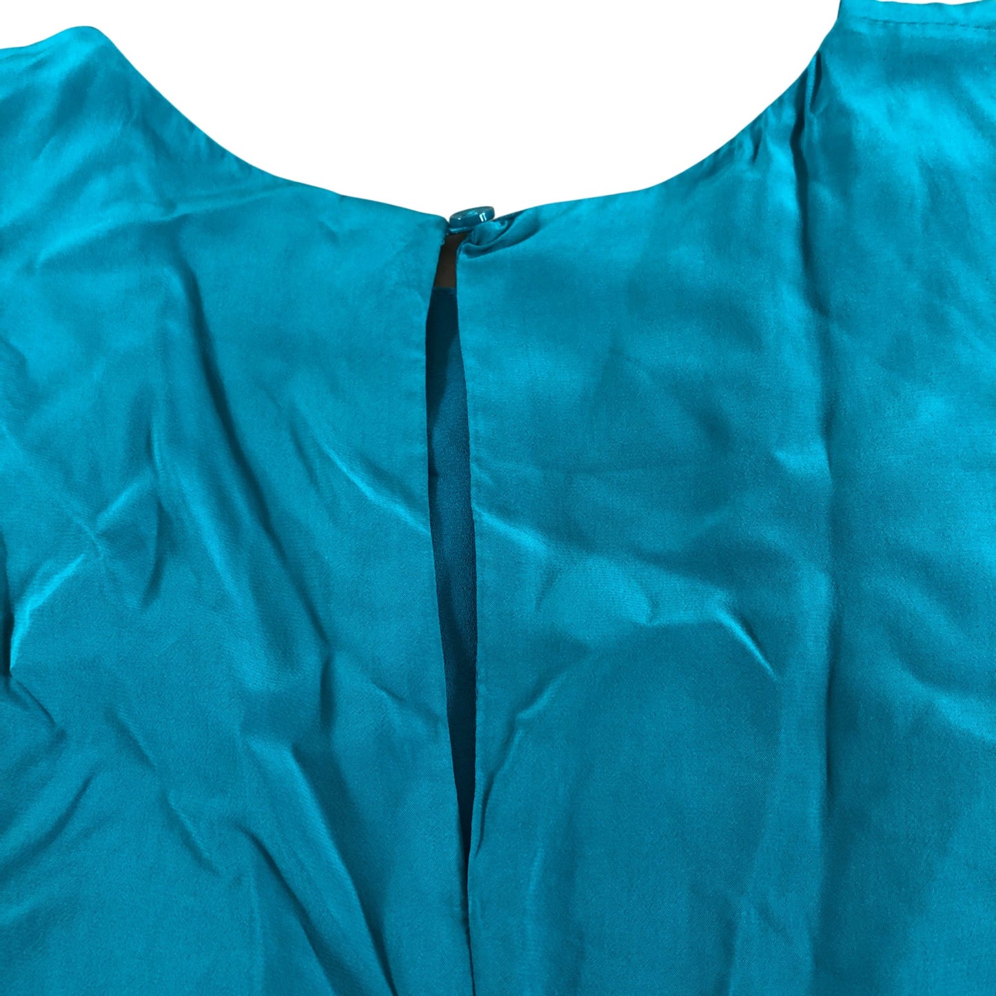 Branded Green Bodycon Ruched Midi Dress - Size 6